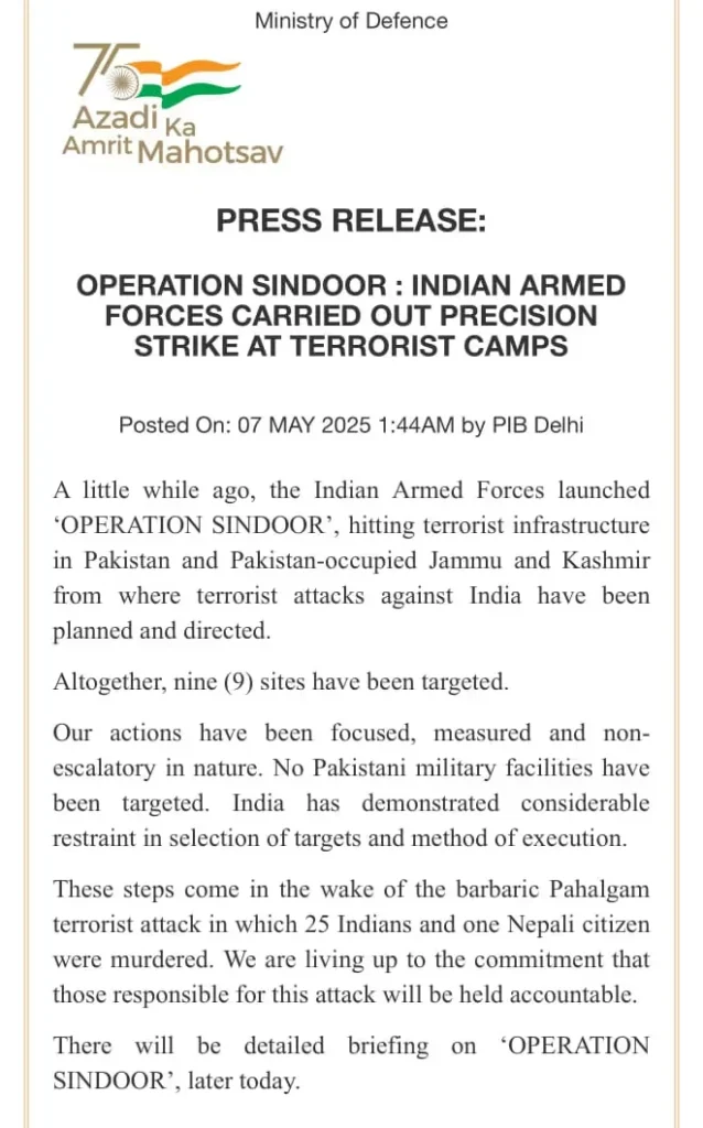 Operation Sindoor